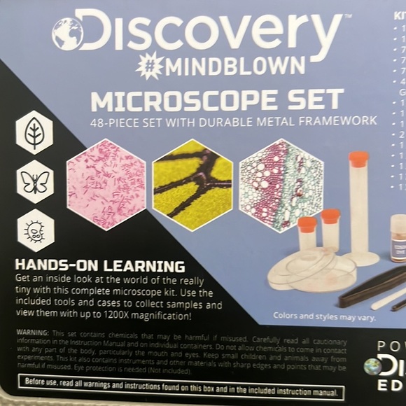 NEW in box Discovery STEM microscope set NEW - Picture 8 of 8